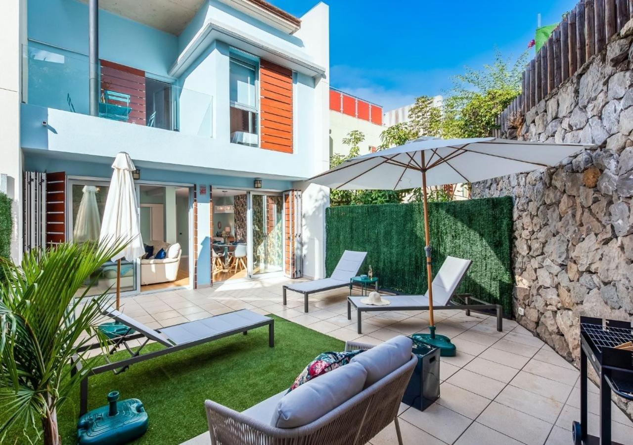 Vila Family House With Patio And Communal Pool Santa Úrsula Exteriér fotografie